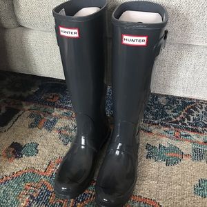 Slate gray Hunter Boots